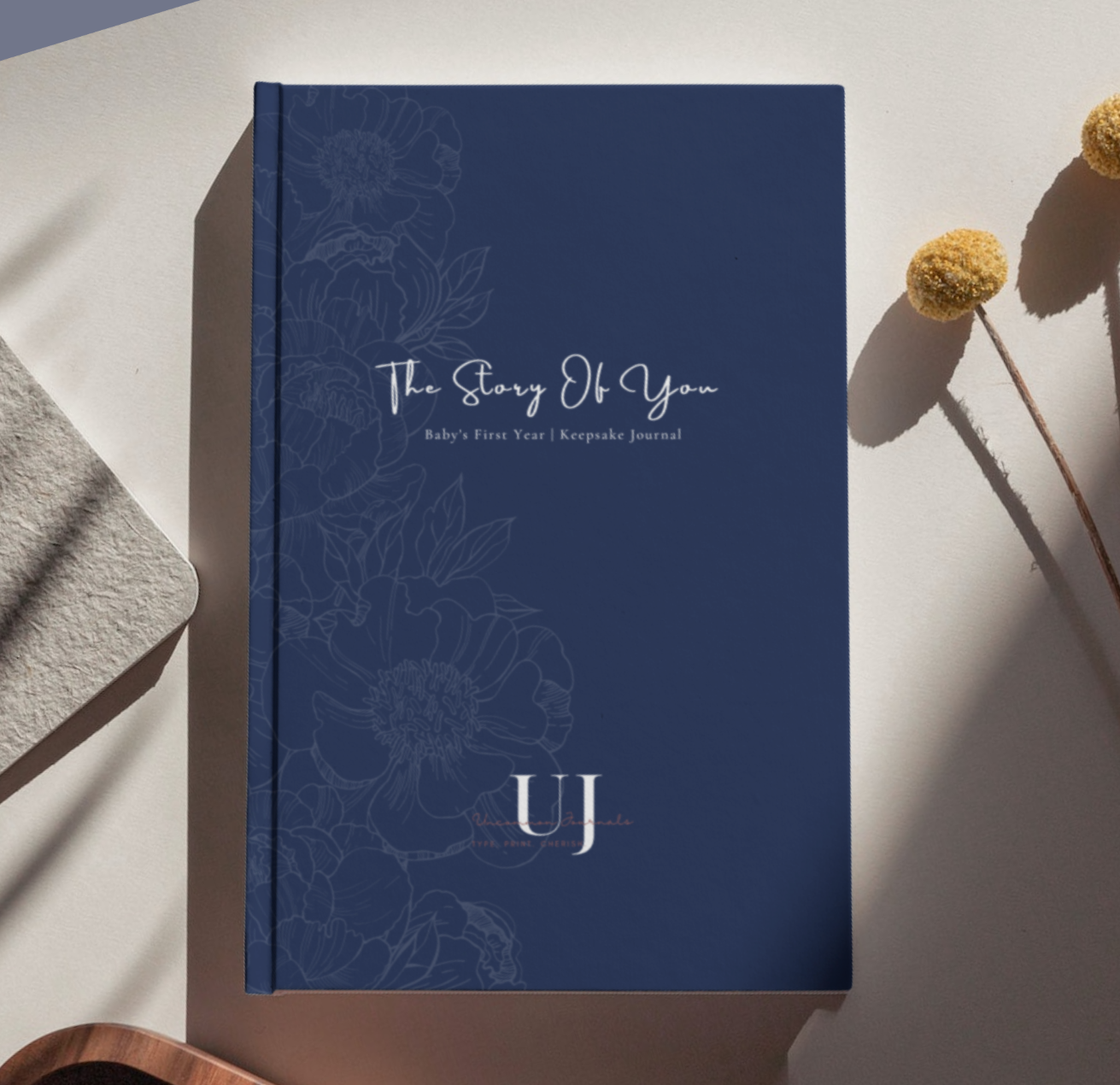 Baby's First Year Keepsake Journal with video